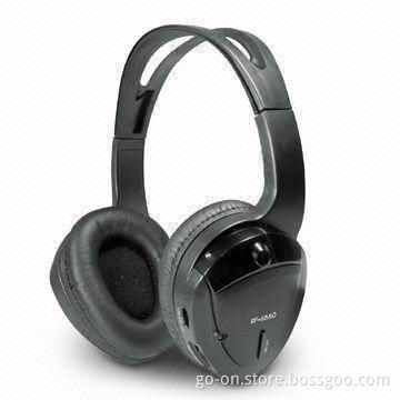 RF Wireless Headphones for Party Use, with Two Channels